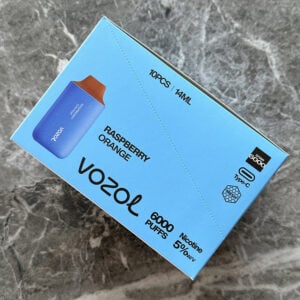 Vozol Star 6000 Raspberry Orange 💨 ‣ Only 14€👍