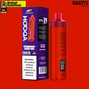 NASTY Hooqa DFR10Ki Strawberry Guava Kiwi 💨 ‣ Disposable 👍